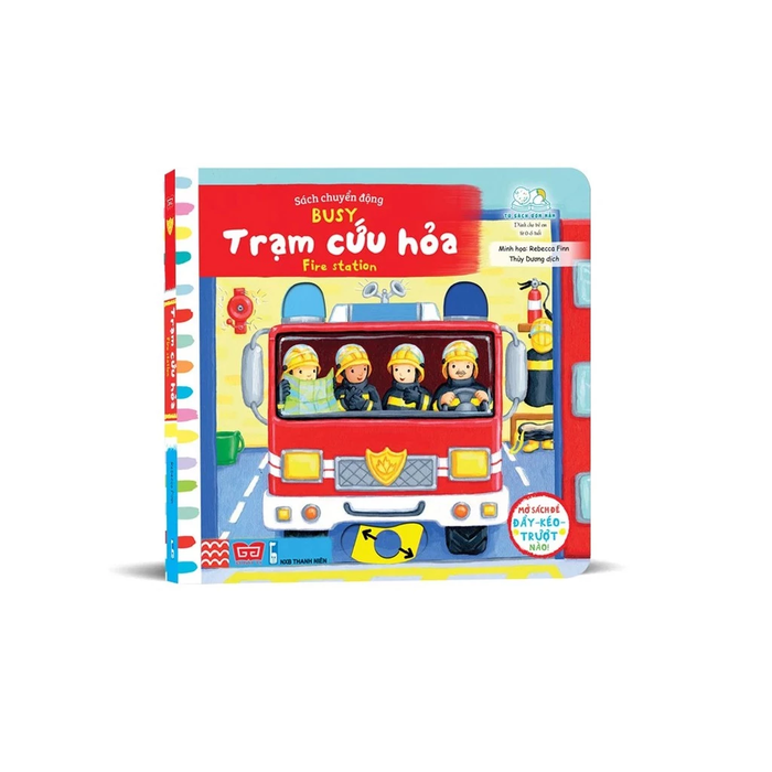 Sách chuyển động - Busy - Fire station - Trạm cứu hỏa
