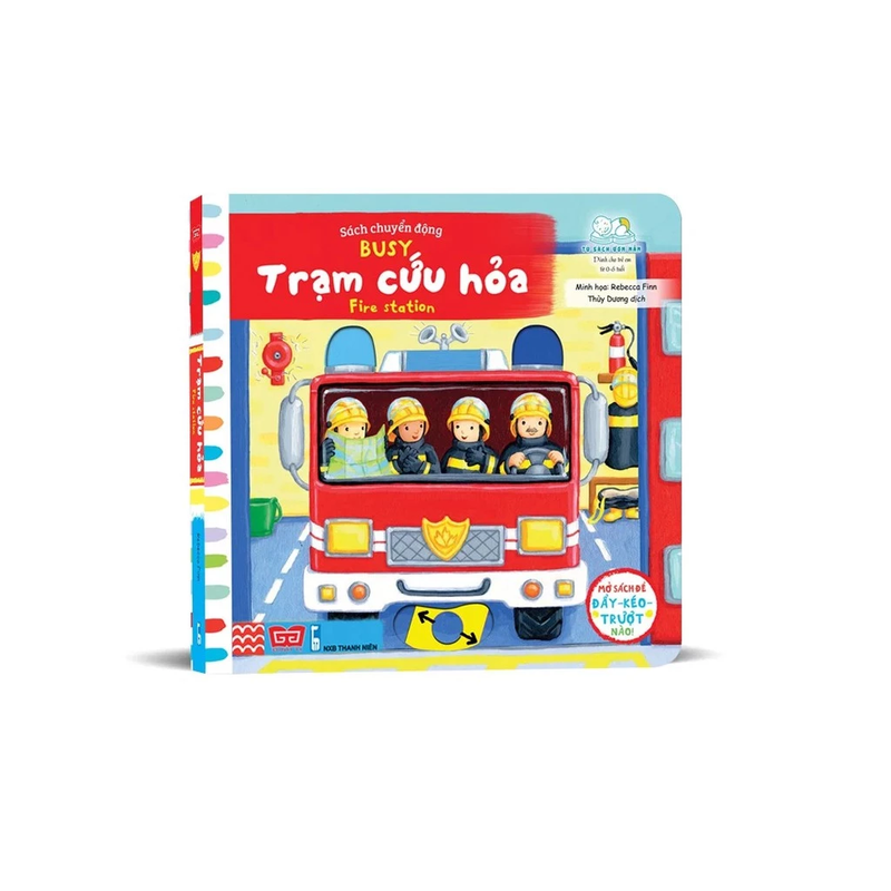 Sách chuyển động - Busy - Fire station - Trạm cứu hỏa