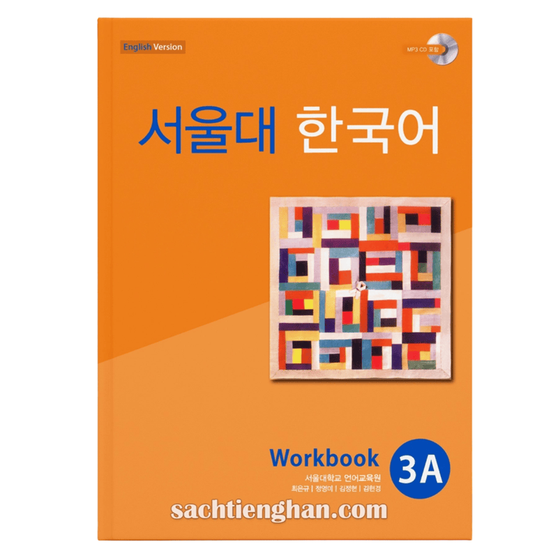[BẢN MÀU] SBT Giáo Trình Tiếng Hàn Seoul 3A - 서울대 한국어 3A Workbook