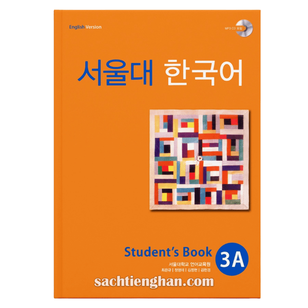 "[Bản đen trắng] SGK Giáo Trình Tiếng Hàn Seoul 3A - 서울대 한국어 3A Student's Book "