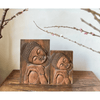 Tranh Gỗ Phật An Nhiên – Decor Tâm Linh Treo Tường/Để Bàn, Quà Tặng Bình An