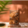 Tranh Gỗ Tuỳ Duyên – Gương Mặt Phật An Nhiên, Decor Tâm Linh Treo Bàn/Tường, Quà Tặng Bình An