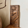 Tranh Gỗ Linh Liên – Cánh Tay & Hoa Sen, Decor Tâm Linh Treo Tường/Bàn, Quà Tặng Ý Nghĩa
