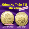 [ĐÃ XIN LỘC] Lá Phù Vàng Thu Hút Tài Lộc , Để Ví, Có Keo Dán Điện Thoại, Trang Trí