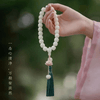 (Đã được thỉnh) Vòng Đeo Tay Chuỗi Hạt Bồ Đề Khắc Lục Tự Đại Minh Chú (OM MANI)
