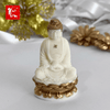 [TẶNG TRÀNG HẠT + MIẾNG DÁN CHỐNG TRƯỢT] Tượng phật Sakyamuni Tọa Thiền Đài Sen Mini Cầu Bình An Trang Trí Phong Thủy