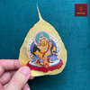 TRANH PHẬT VẼ THỦ CÔNG TRÊN LÁ BỒ ĐỀ THẬT - Khung tranh Phật - Decor phòng thờ, phòng làm việc