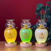 Đèn Dầu Tâm Kinh Chữ Phật, Bình Ngọc - Tặng Đèn Chiếu Sáng