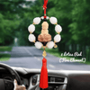 Lucky Buddha rearview mirror hanging ornament