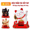 Mèo Thần Tài Vẫy Tay Mini Sử Dụng Năng Lượng Mặt Trời, Năng Lượng Ánh Sáng