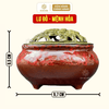 Lư xông trầm hương bằng gốm sứ Sơn Mộc Hương giúp lan tỏa hương thơm vào không gian sống