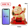 Mèo Thần Tài Vẫy Tay Mini Sử Dụng Năng Lượng Mặt Trời, Năng Lượng Ánh Sáng