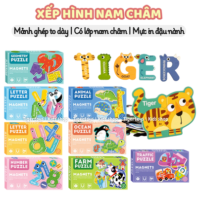 Đồ chơi trí tuệ xếp hình cho bé thông minh từ 1 - 5 tuổi
