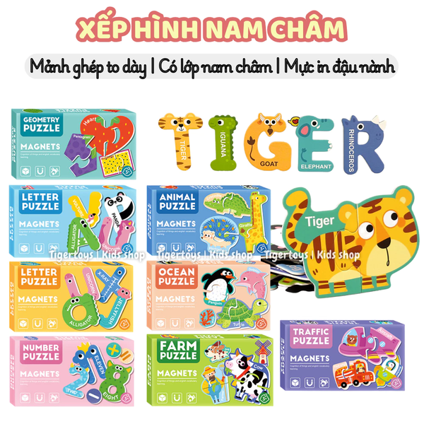 Đồ chơi trí tuệ xếp hình cho bé thông minh từ 1 - 5 tuổi