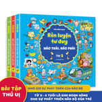 Rèn Luyện Tư Duy Não Trái, Não Phải (Trọn Bộ 3 Tập) - Tiên Phong Books
