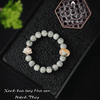 (Đã được thỉnh) B62 Vòng Đeo Tay Lục Tự Đại Minh Chú Hoa Sen 10 mm - Vòng Tay Hạt Bồ Đề - Tự Nhiên Bình An Phúc Lộc