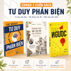 Combo Tư Duy Phản Biện: Phương pháp Đặt Câu Hỏi Của Socrates + Tư duy phản biện + Tư duy ngược