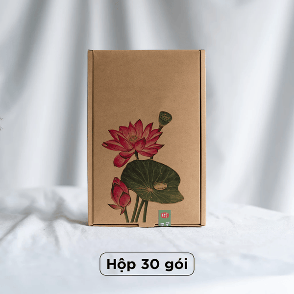 30 gói Trà Ngũ Hắc An Nhiên, hỗ trợ nuôi dưỡng tóc nhanh khoẻ, đen tóc, tóc rụng yếu,Nguyên liệu sấy lạnh, Sấy lạnh