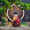 [Sale] (Bản có nhạc) Tượng Phật Chú Tiểu / Phật Như Lai Gõ Mõ Tụng Kinh Có 6 Bài Nhạc (Ship 4-7 ngày)