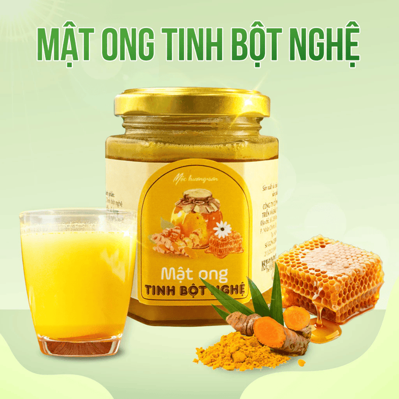 MẬT ONG TINH BỘT NGHỆ