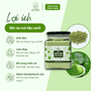 Rau má đậu xanh OGANIC amabi,Bột rau má nguyên chất thanh nhiệt,giải độc,mát gan 100%natural