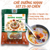 Chén Chè Dưỡng Nhan Set Nguyên Liệu Thơm Ngon, Bổ Dưỡng 25 Chén NHALAM FOOD ( Kèm Công Thức)