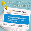 Bộ 2 tập thẻ tập trung thính giác, thẻ tập trung cho trẻ, tương tác giữa cha mẹ và con cái