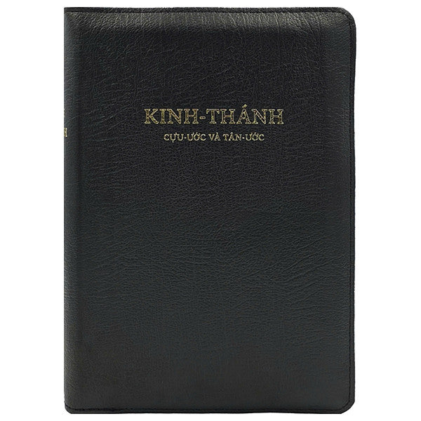 [Siêu Sale] Kinh Thánh - Cựu Ước Và Tân Ước - Bìa Da - Màu Đen Có Khóa Kéo