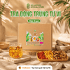 Trà Đông Trùng Tứ Vị Mộc Hương Sơn – Trà Thảo Mộc, Quà Tặng Sức Khỏe Hộp 30 gói kèm quà tặng