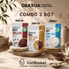 Combo [ Bột Đậu Đỏ 250G , Bột Cam Thảo Đậu Đỏ 250G , Bột Cám Gạo 250G ] Mặt nạ đắp dưỡng da Obaxua