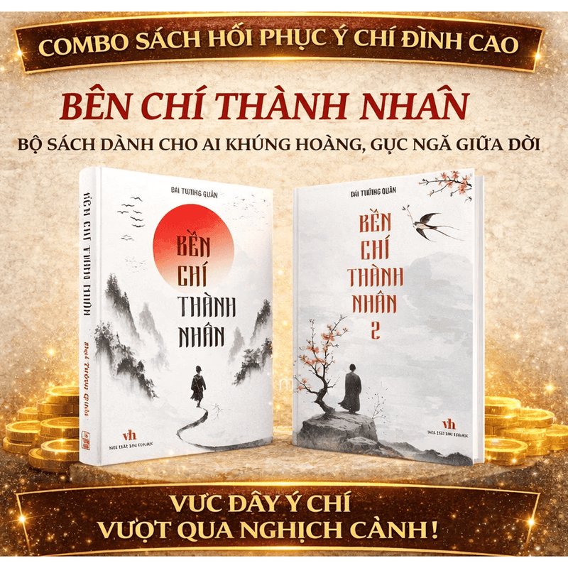[SALE 30%] Bền Chí Thành Nhân - Bộ Sách Rèn Ý Chí, Dựng Bản Lĩnh Và Khai Mở Trí Tuệ