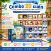 Combo 20 cuốn truyện cổ tích Việt Nam và thế giới (song ngữ Anh - Việt)