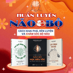 COMBO 3Q Huấn Luyện Não Bộ, Lập Trình Não Bộ, Trí Nhớ Minh Mẫn Khai Phá Rèn Luyện Và Nâng Cấp Bộ Não