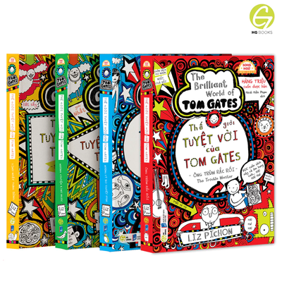 [Siêu Sale Giữa Năm] Thế Giới Tuyệt Vời Của Tom Gates - Song ngữ Việt - Anh - Truyện tranh kèm audio và từ vựng chọn lọc