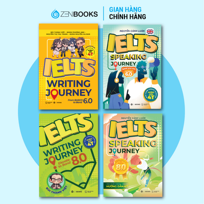 Trọn Bộ Sách IELTS JOURNEY Writing & Speaking - ĐƯỢC CỰU GIÁM KHẢO IELTS KHUYÊN DÙNG