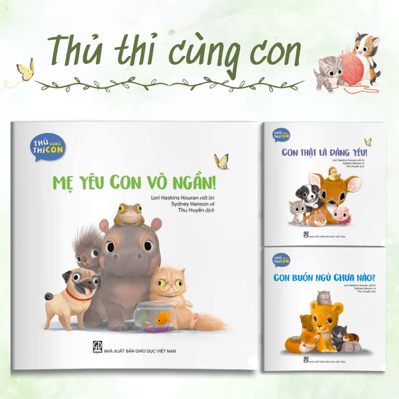 [Sale 45%] Combo 3 Cuốn Thủ Thỉ Cùng Con - Truyện Tranh Kĩ Năng Sống - Giáo Dục Cảm Xúc Cho Bé