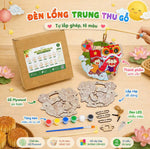 [Sale Tết Trung Thu] Đèn Lồng Gỗ Trung Thu Nhiều Mẫu Xinh Xắn Làm Quà Tặng Cho Bé