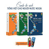 Bộ Sách Tiếng Việt cho người nước ngoài 3 cấp độ Sơ cấp tái bản - Trung cấp (Kèm CD) và Nâng cao (Kèm QR chứa file nghe)