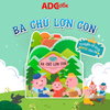 Sách - Truyện Cổ Tích Mini Cho Bé (Cả bộ 3 cuốn) - Sách Tương Tác Để Bé Vừa Nghe Kể Vừa Chơi Vui