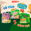 Sách - Truyện Cổ Tích Mini Cho Bé (Cả bộ 3 cuốn) - Sách Tương Tác Để Bé Vừa Nghe Kể Vừa Chơi Vui