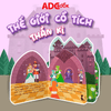 Sách - Truyện Cổ Tích Mini Cho Bé (Cả bộ 3 cuốn) - Sách Tương Tác Để Bé Vừa Nghe Kể Vừa Chơi Vui