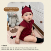 SU001 - Bodysuit hoá trang halloween sát nách thun cotton cho bé trai bé gái 0-36 tháng