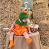 [Tặng kèm mũ và tất] Bodysuit Halloween phong cách hàn Quốc cho bé trai bé gái size 5-14kg - Thiết kế Bí ngô + Dơi đen