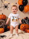 Bộ đồ liền thân Halloween cho trẻ sơ sinh in hình quần áo ngắn tay - Bodysuit cho bé