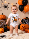 Bộ đồ liền thân Halloween cho trẻ sơ sinh in hình quần áo ngắn tay - Bodysuit cho bé