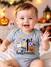Bộ đồ liền thân Halloween cho trẻ sơ sinh in hình quần áo ngắn tay - Bodysuit cho bé