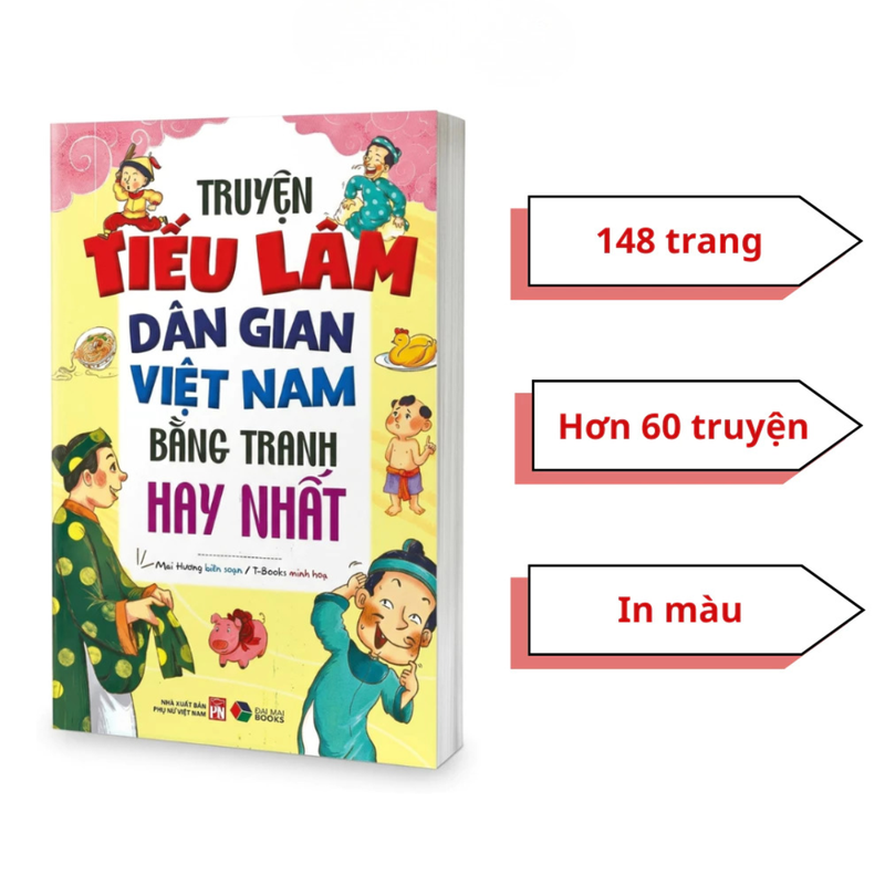 Sách - Truyện tiếu lâm dân gian Việt Nam bằng tranh hay nhất