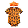 Bộ đồ liền thân Halloween cho trẻ sơ sinh in hình quần áo ngắn tay - Bodysuit cho bé