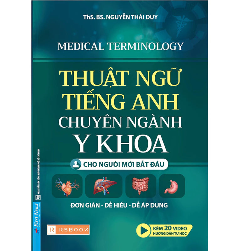 Combo 4 cuốn Tổng Hợp Tiếng Anh Y KHoa