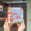 [Sale cuối năm] Sách - Bộ Bé học ứng xử 4 cuốn giấy bồi cứng